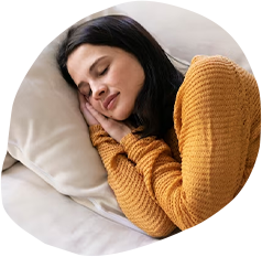 You will be able to get deep sleep without taking any medicines